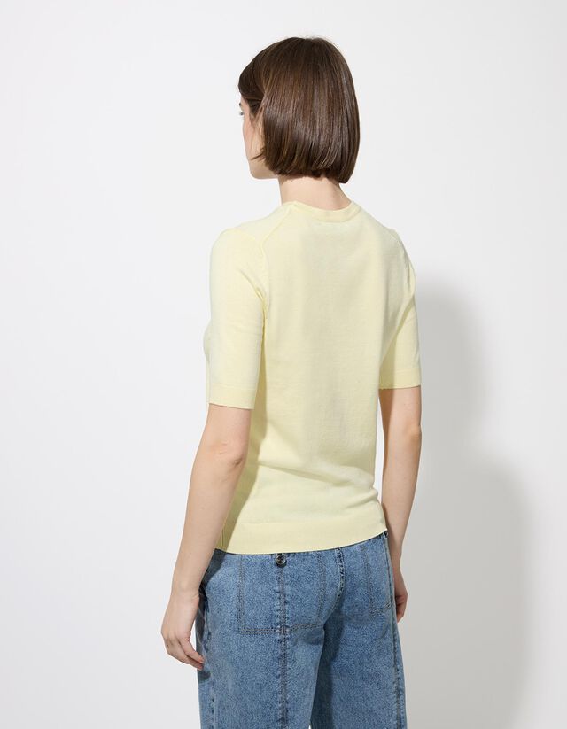 Pulóver - Rövid ujjú - sötétszürke