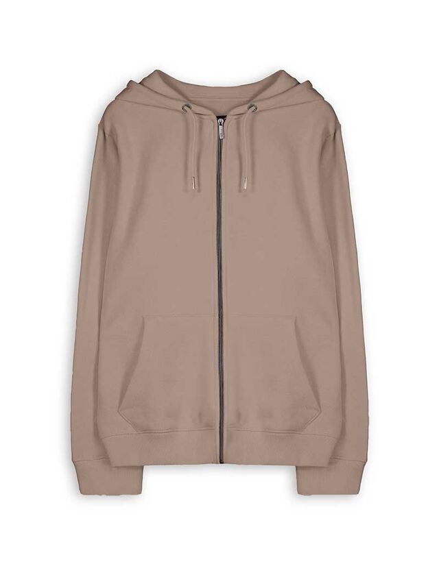 Cipzáros melegítőfelső - Zsinóros kapucni - sotetkek