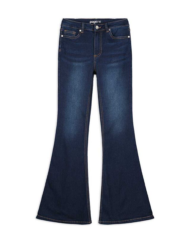 Farmernadrág - Szélesített szabás - sotetkek