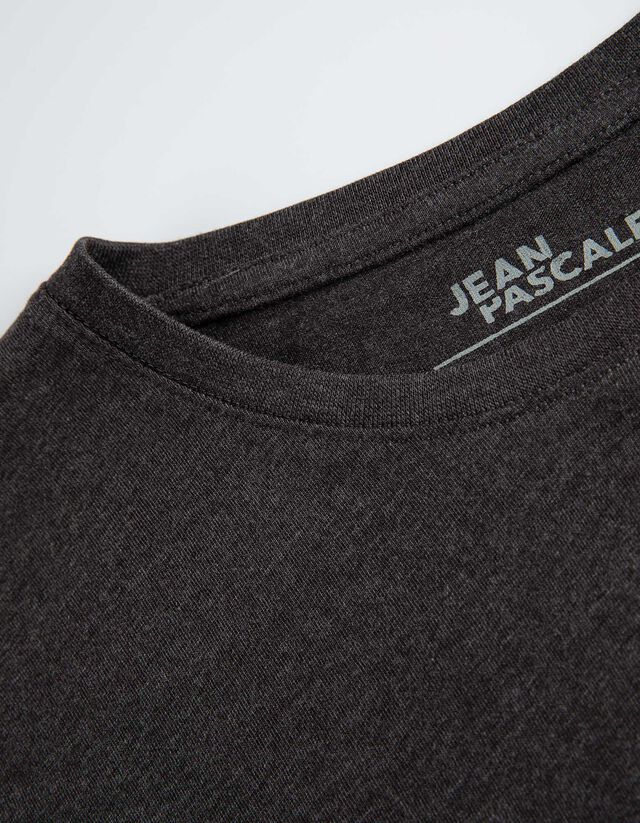 Hosszú ujjú felső - Kerek nyakkivágás - sötétzöld