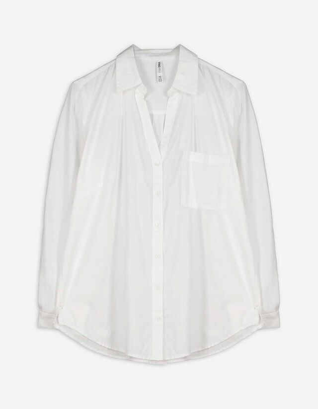 Női ing - Mellzsebes - feher