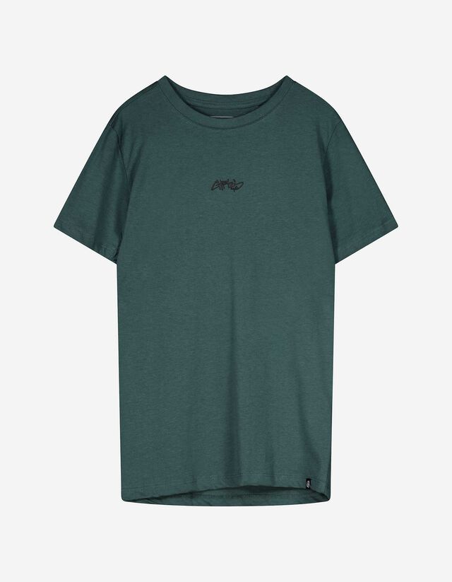 Póló - Nyomott minta - vilagos zold