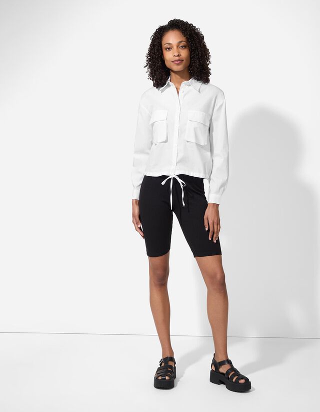 Blúz - Egyszínű - feher