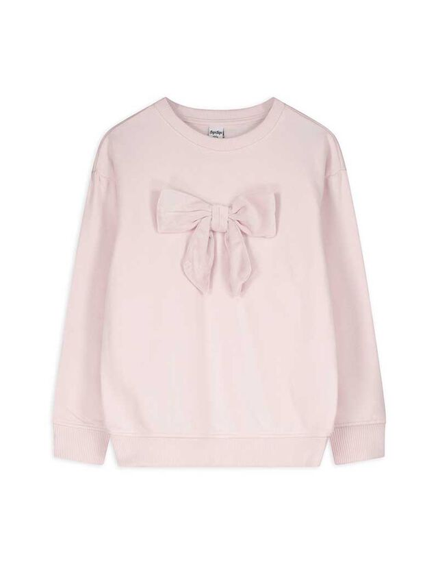 Melegítőfelső - Masnis rátéttel - rozsaszin