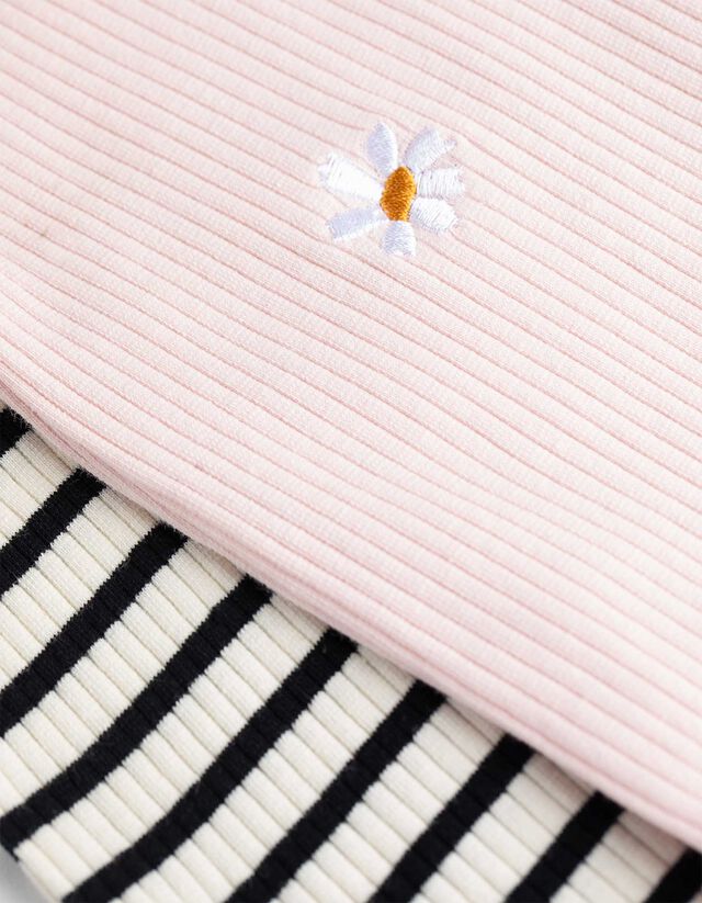 Hosszú ujjú felső - 2 darabos csomag - feher