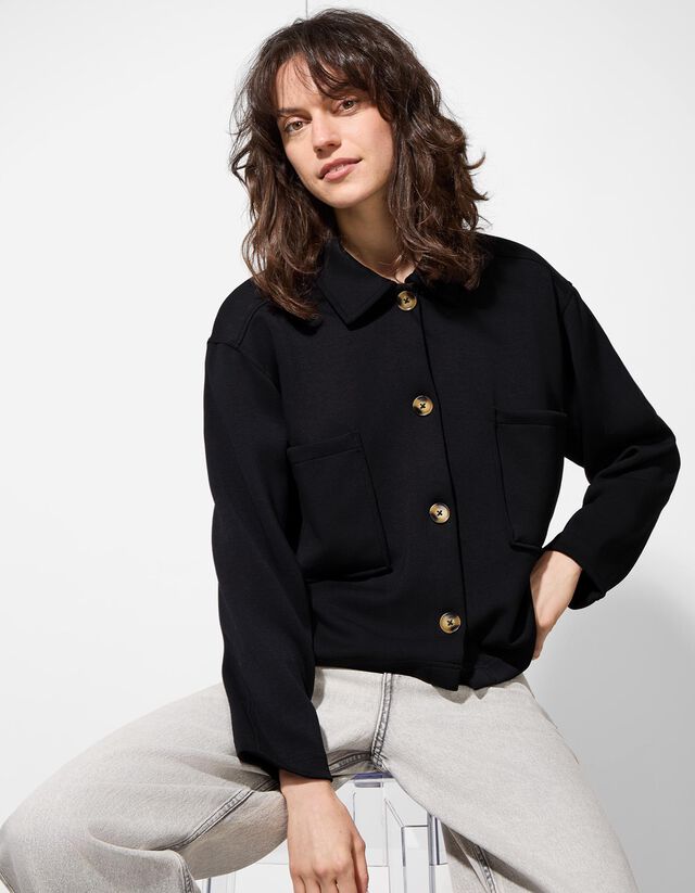 Cipzáros melegítőfelső - Modál tartalom - sotetlila