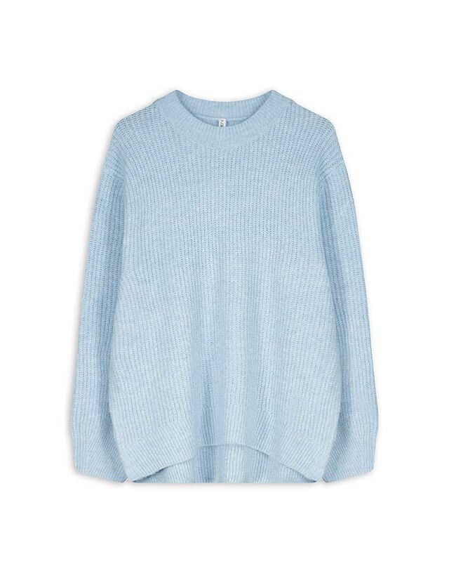 Pulóver - Túlméretezett fazon - vilagoskek