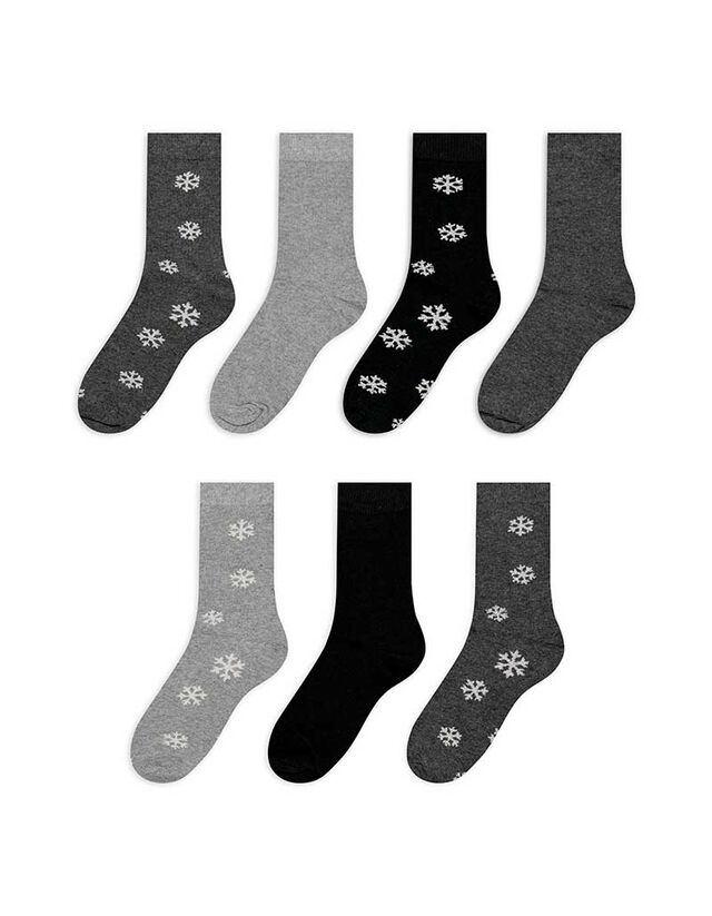 Zokni - 7 db-os csomag