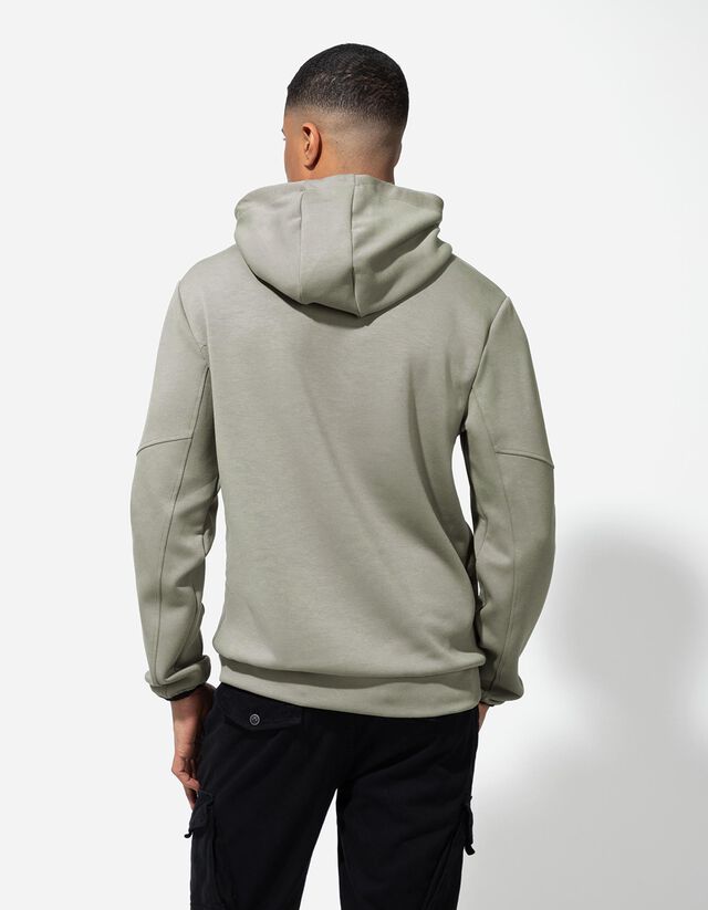 Melegítőfelső - Kapucni - sötétzöld