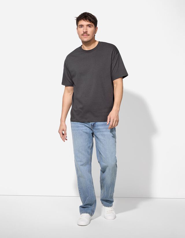 Póló - Túlméretezett fazon - világos barna