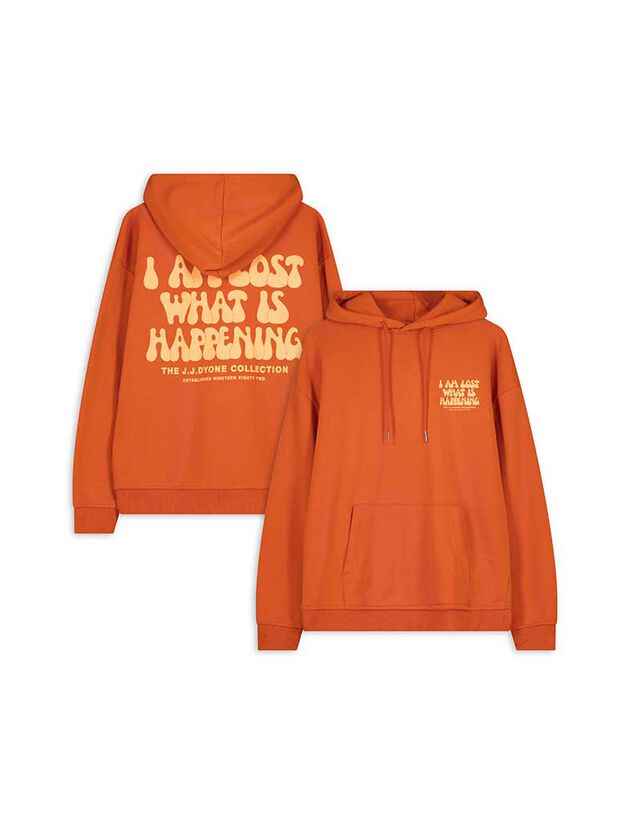 Melegítőfelső - Hátul nyomtatott minta - fekete