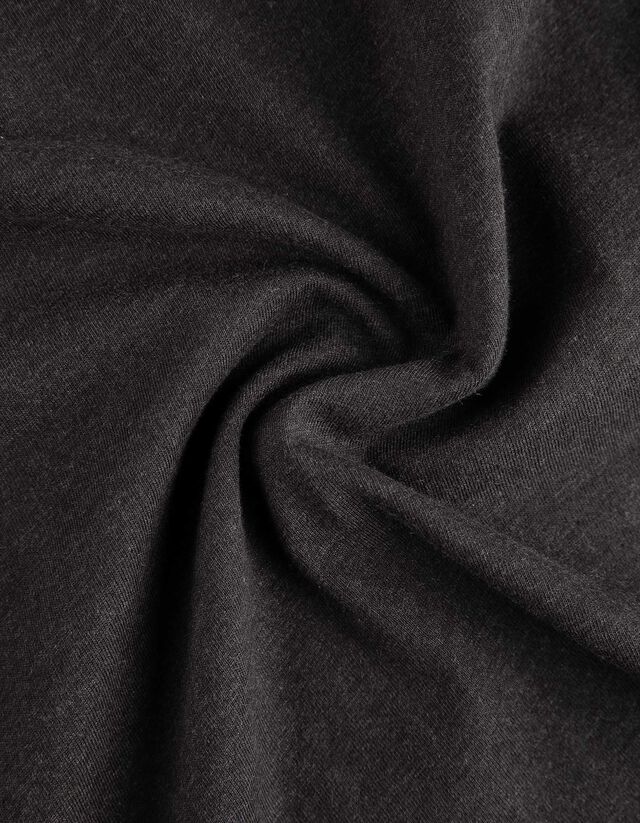 Póló - Melírozott - fekete