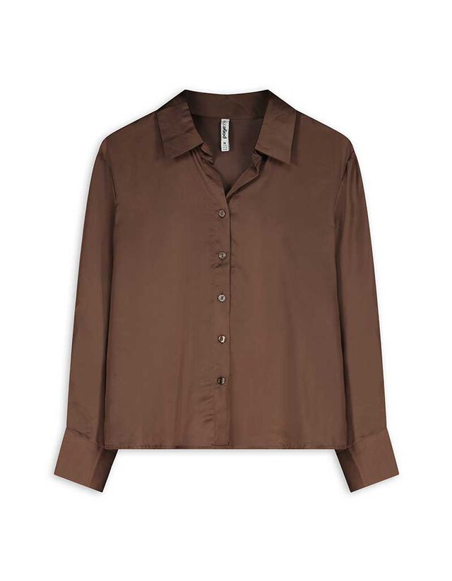 Blúz - sötétbarna