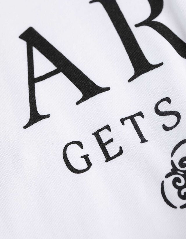 Póló - Elülső nyomtatás - feher