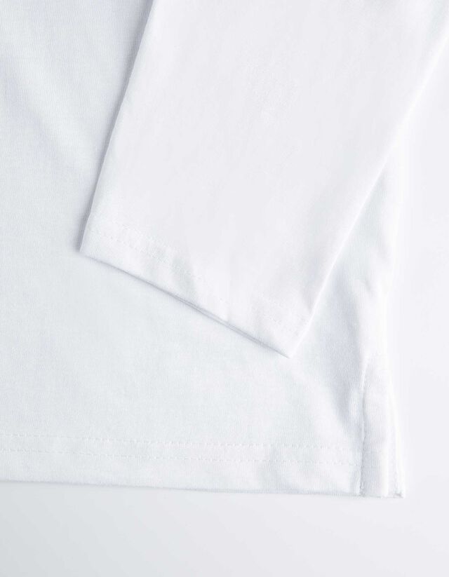 Hosszú ujjú felső - Kerek nyakkivágás - vilagos zold