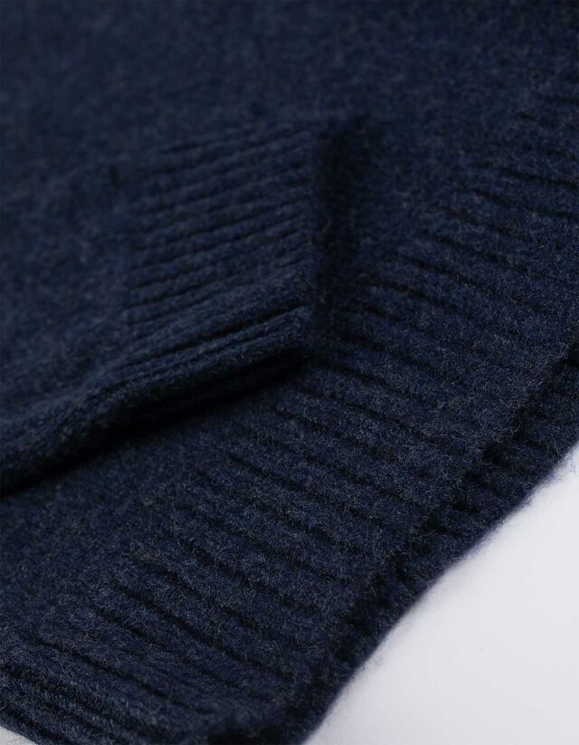 Pulóver - Kerek nyakkivágás - sotetkek