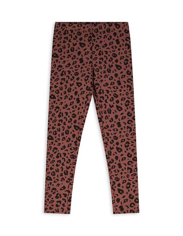 Legging - Elszórt nyomott minta - pink