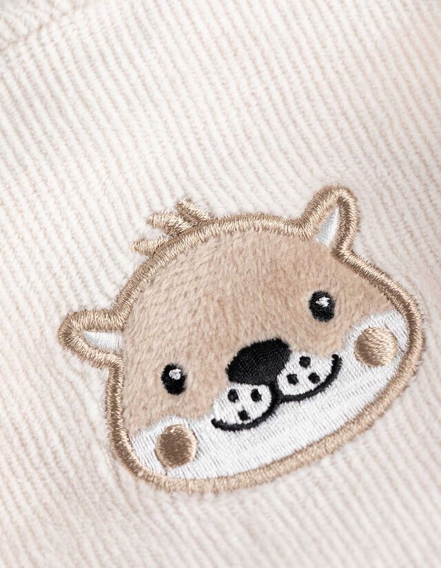 Kantáros nadrág - Normál hosszúság - feher