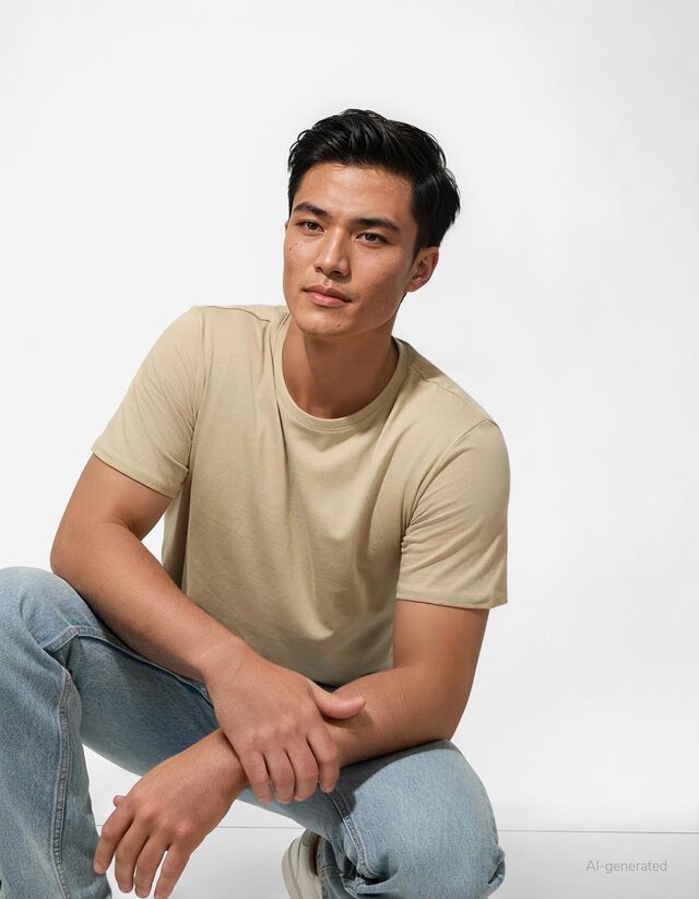 Póló - Egyszínű - fekete