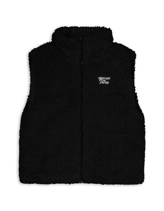 Steppelt mellény - Megfordítható - fekete