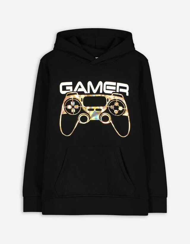 Kapucnis felső - Kapucni - fekete