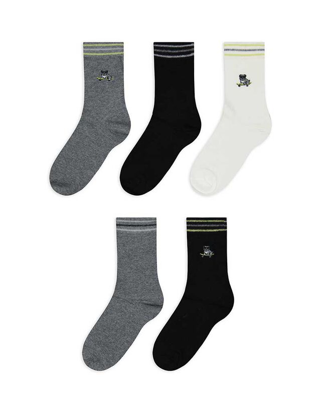 Zokni - 5 db-os csomag