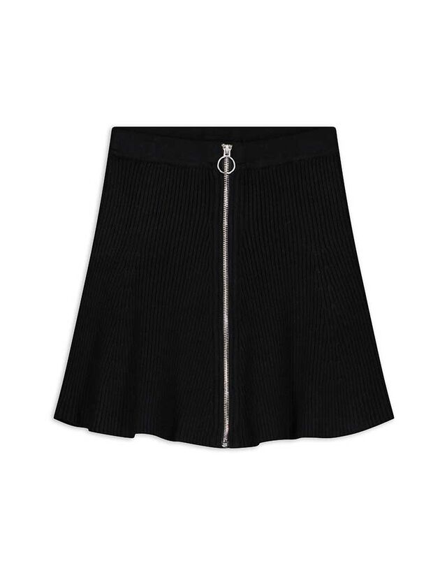 Szoknya - Kötött ruha - fekete