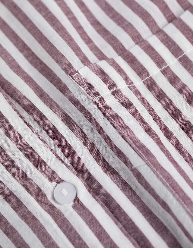 Férfi ing - Csíkos - kék