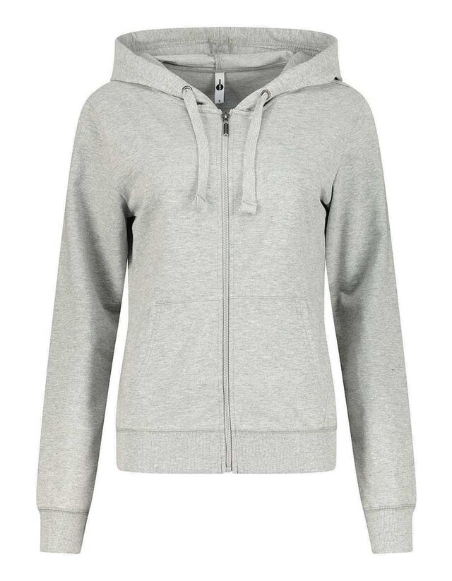 Cipzáros melegítőfelső - Kapucni - szürke