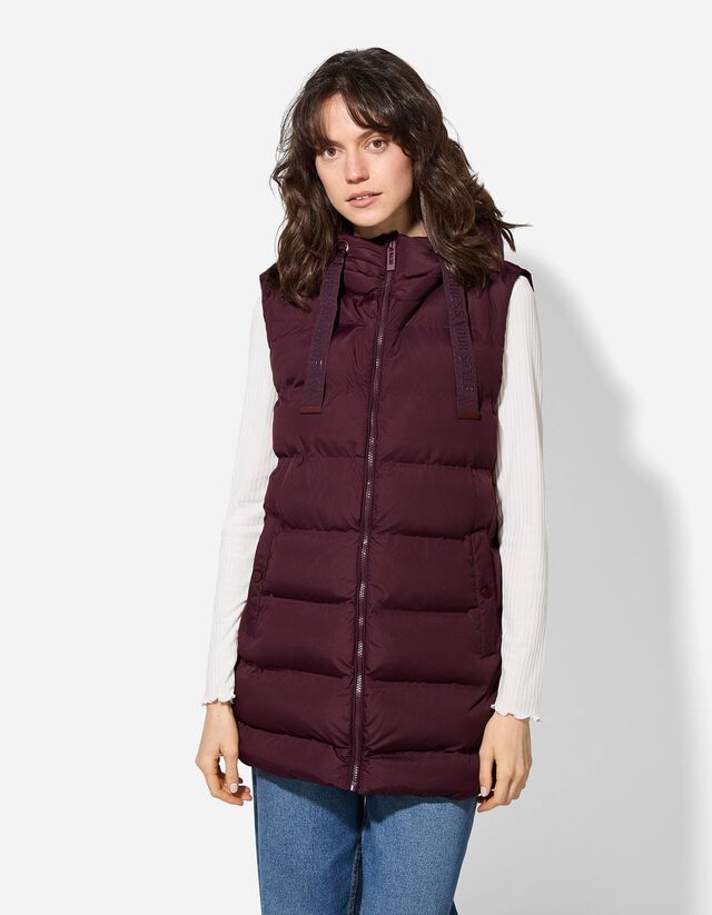 Steppelt mellény - Normál fazon - bézs