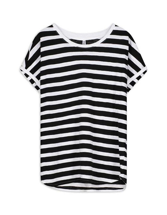 Felső - Csíkos - fekete