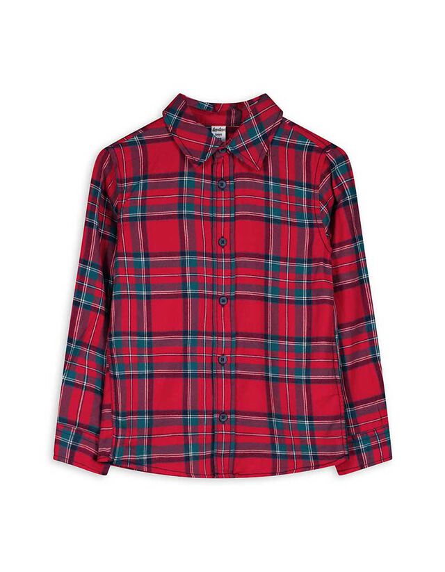 Férfi ing - Kockás - sotetkek