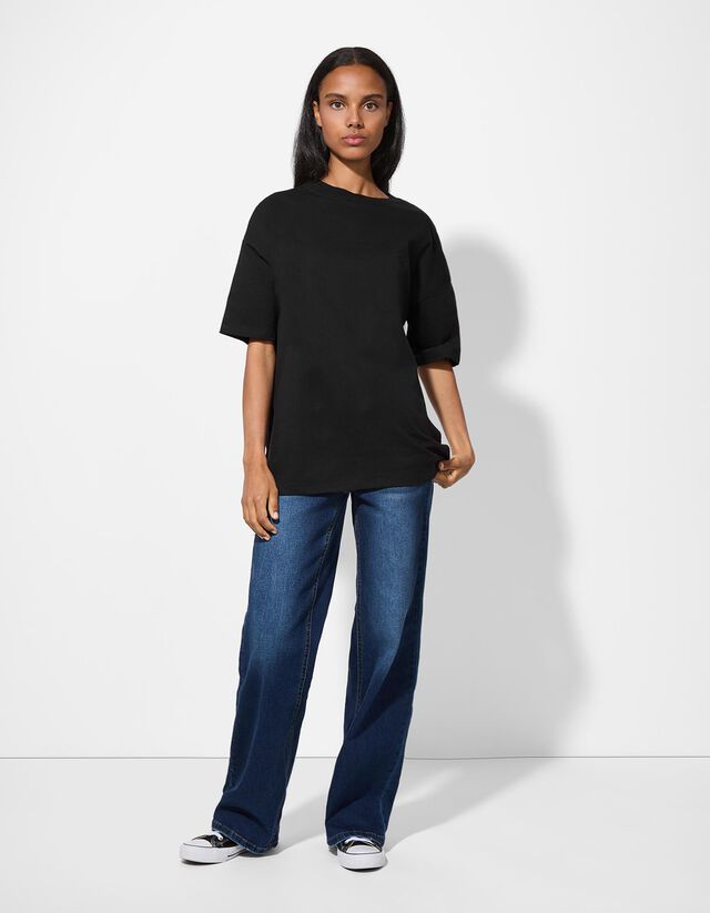 Póló - Hímzésekkel - feher