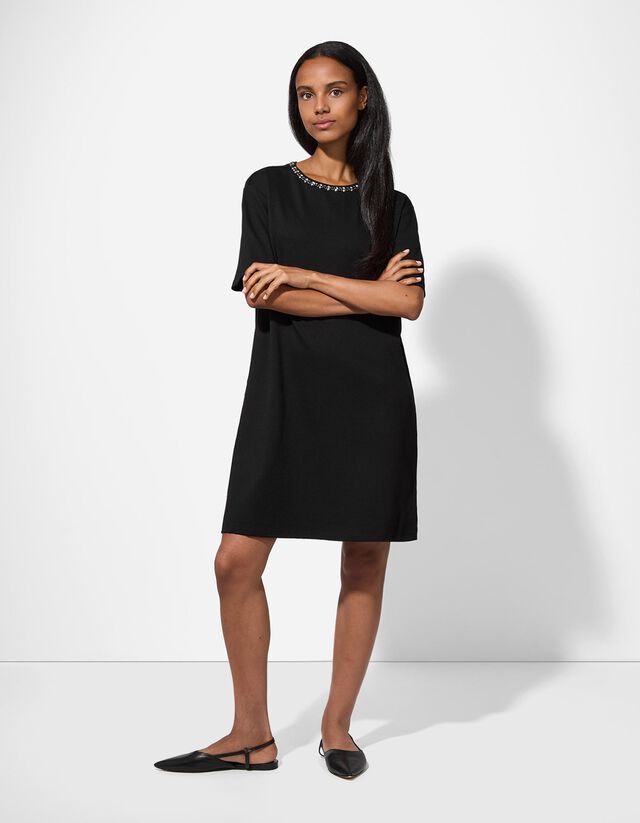 Ruha - Strasszokkal - fekete