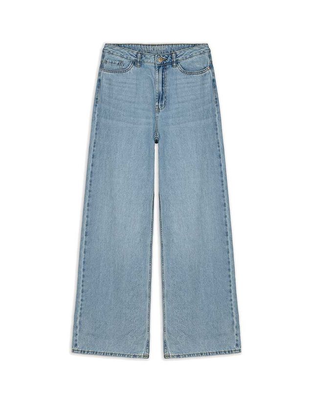 Farmernadrág - Egyenes fazon - sotetkek