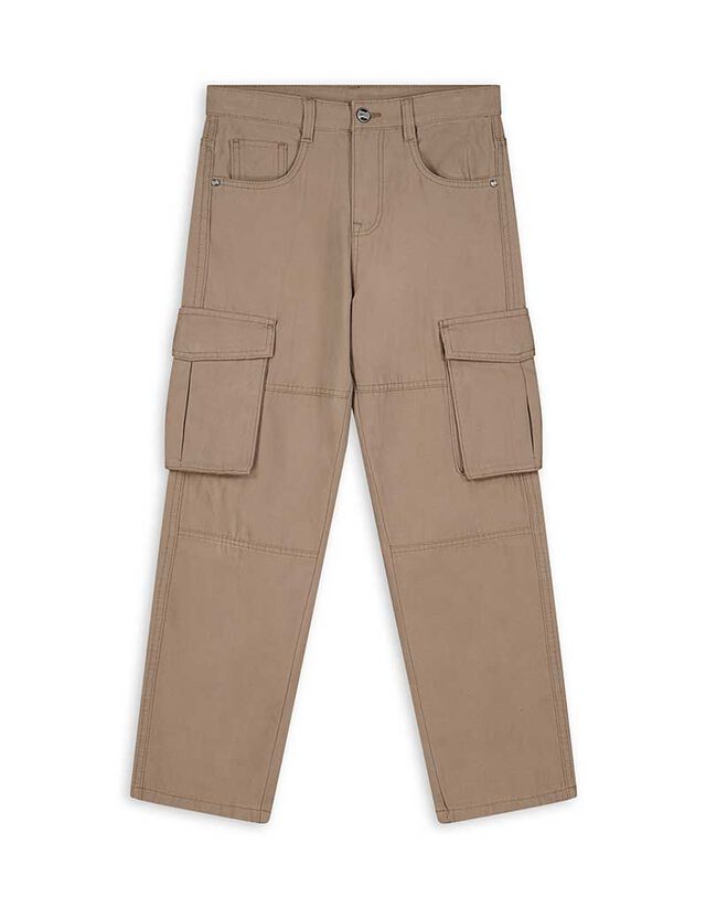 Cargo nadrág - Laza szabás - bézs