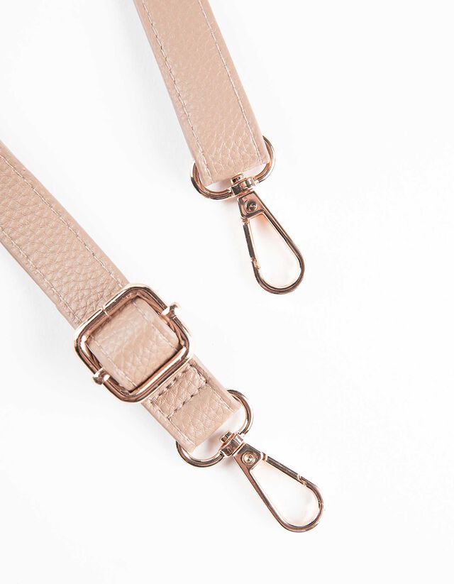 Válltáska - Műszőrme - barna