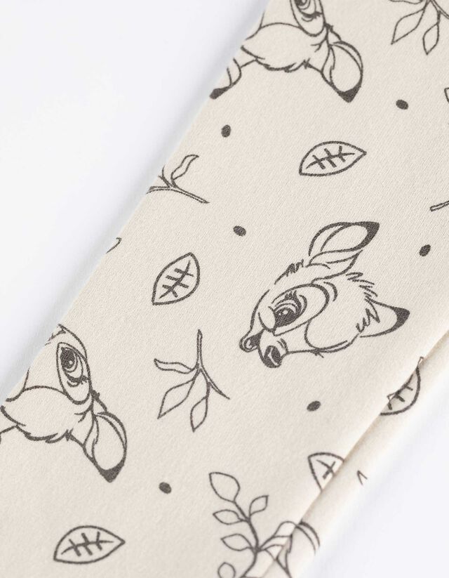 Melegítőfelsőből és leggingből álló szett - Bambi - rozsaszin