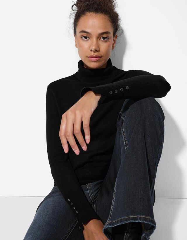 Pulóver - Garbónyakú - feher