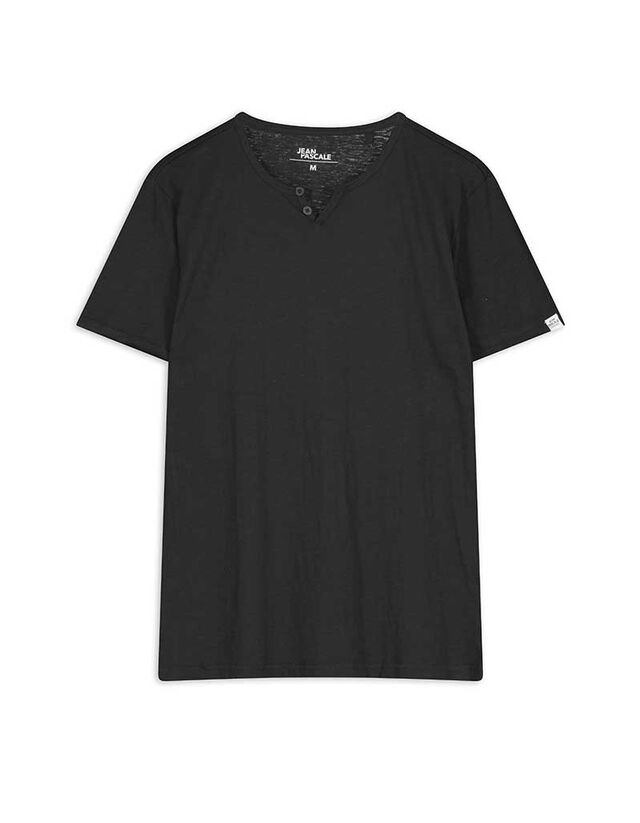 Póló - Póló nyakkivágása - sötétzöld