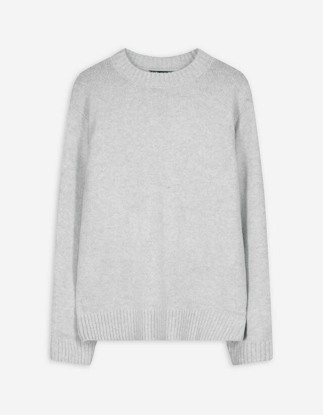 Pulóver - Kerek nyakkivágás - sotetkek