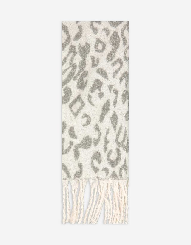 Sál - Párducmintás - feher