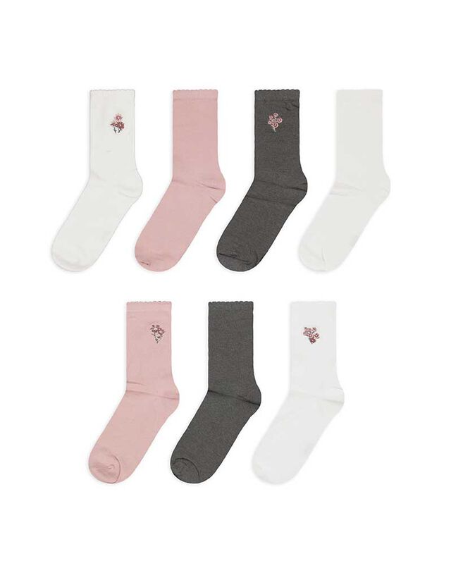 Zokni - 7 db-os csomag