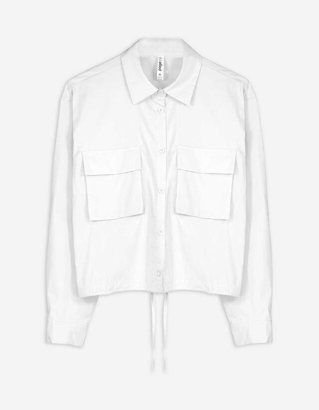 Blúz - Egyszínű - feher