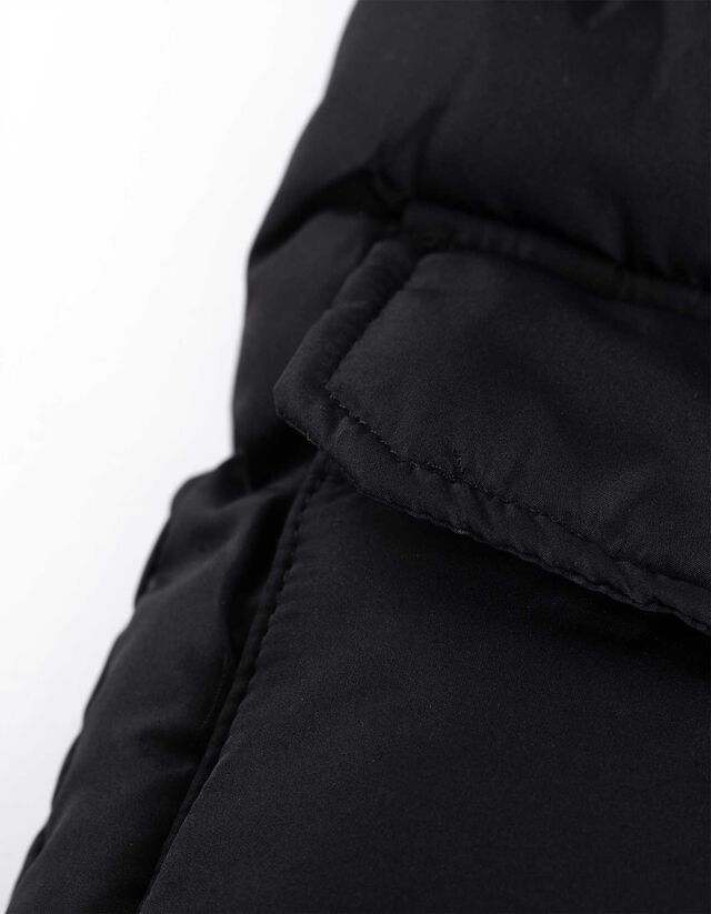 Mellény - Egyszínű - fekete