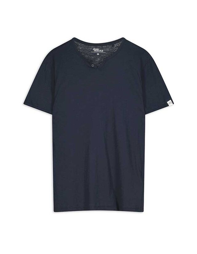 Póló - Póló nyakkivágása - sötétzöld