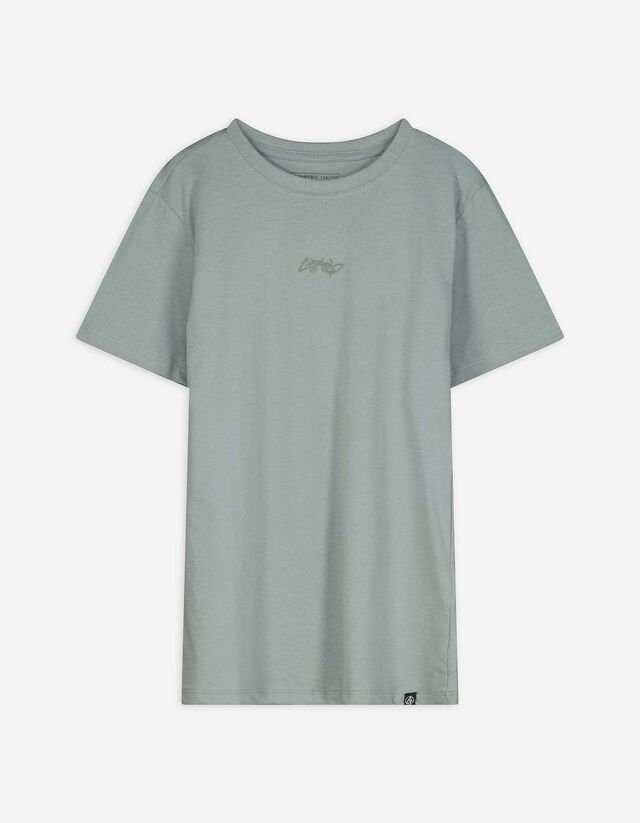 Póló - Nyomott minta - vilagos zold