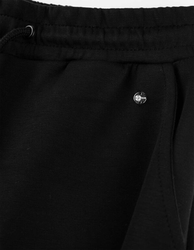 Nadrág - Derekán húzózsinórral - fekete