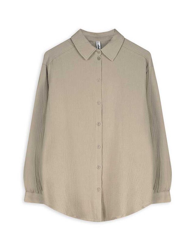 Blúz - Muszlin - vilagos zold