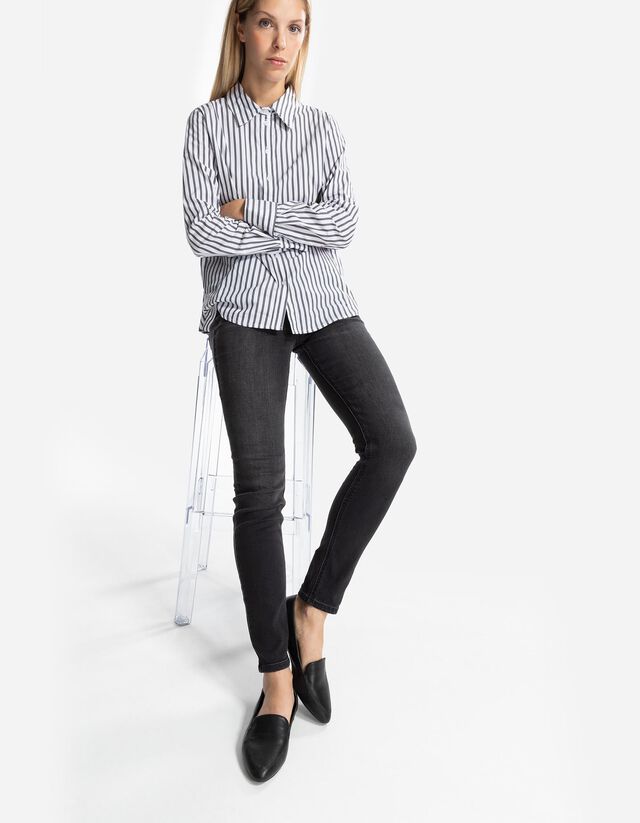 Farmernadrág - Nagyon szűk fazon - fekete